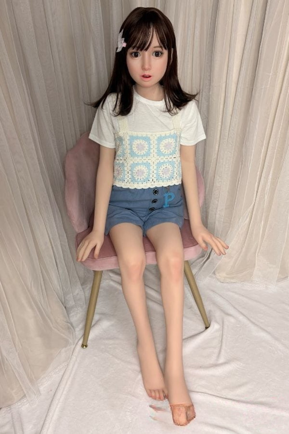 Aランク 中古ラブドール 国産メーカー 4woods 140cm 美品 フルシリコン ダッチワイフ 安い