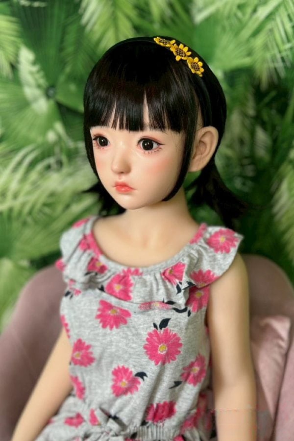 Aランク 中古ラブドール ブランド不明 115cm Bカップ シリコン製ヘッド+TPE製ボディ ダッチワイフ 安い