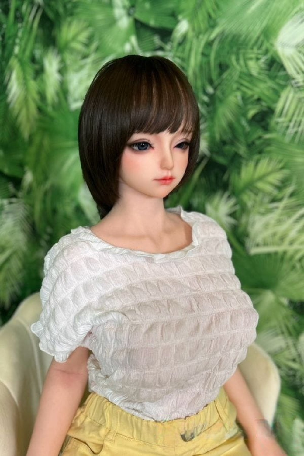 Bランク 中古ラブドール Sanhuidoll 125cm ranran＃7ヘッド Fカップ フルシリコン ダッチワイフ 安い