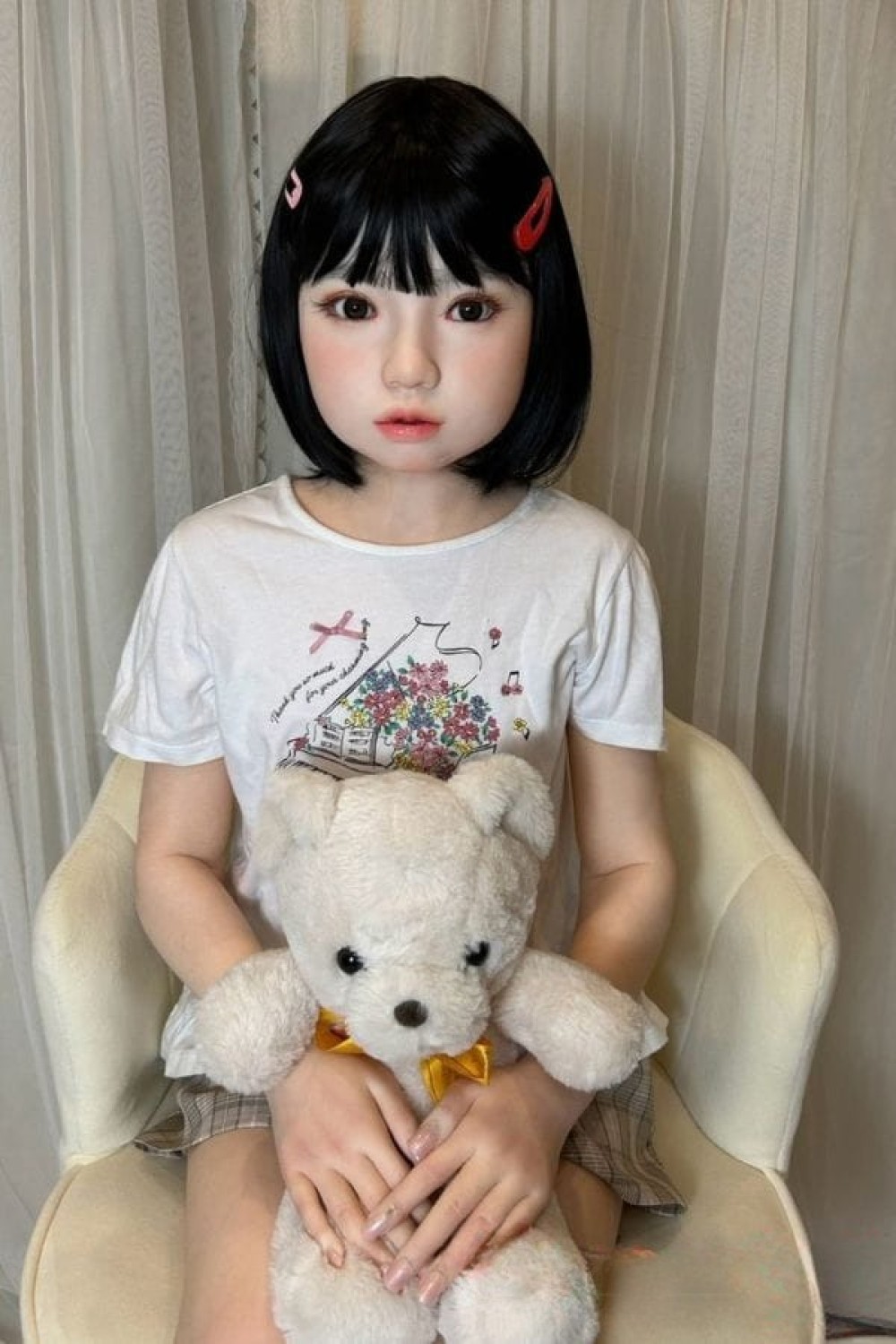 Cランク 中古ラブドール J-cute 128cm AGB35ヘッド 楓ヘッド バスト平 フルシリコン かわいい ダッチワイフ 安い