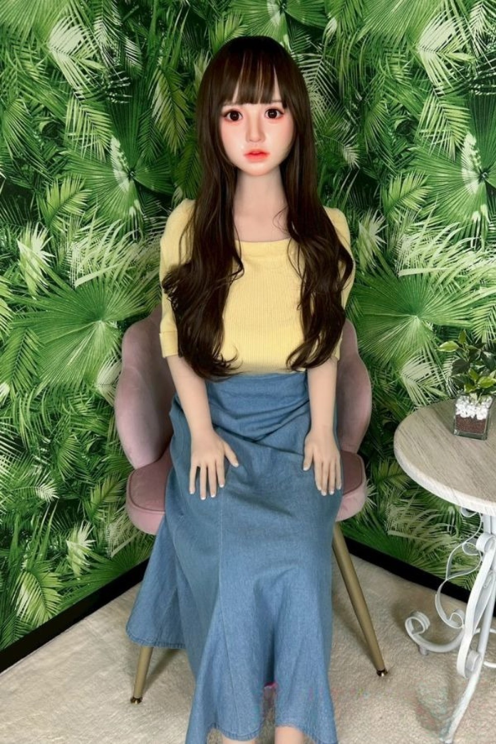 Bランク 中古ラブドール SHE DOLL 148cm 恵子 Huiziヘッド Dカップ シリコンヘッド＋TPEボディ ダッチワイフ 安い