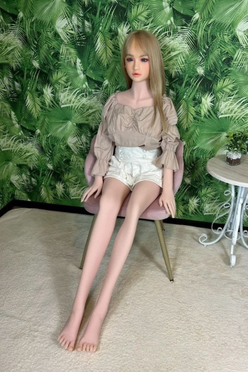 Bランク 中古ラブドール cosdoll シリコンヘッド+TPE製ボディ ダッチワイフ 安い