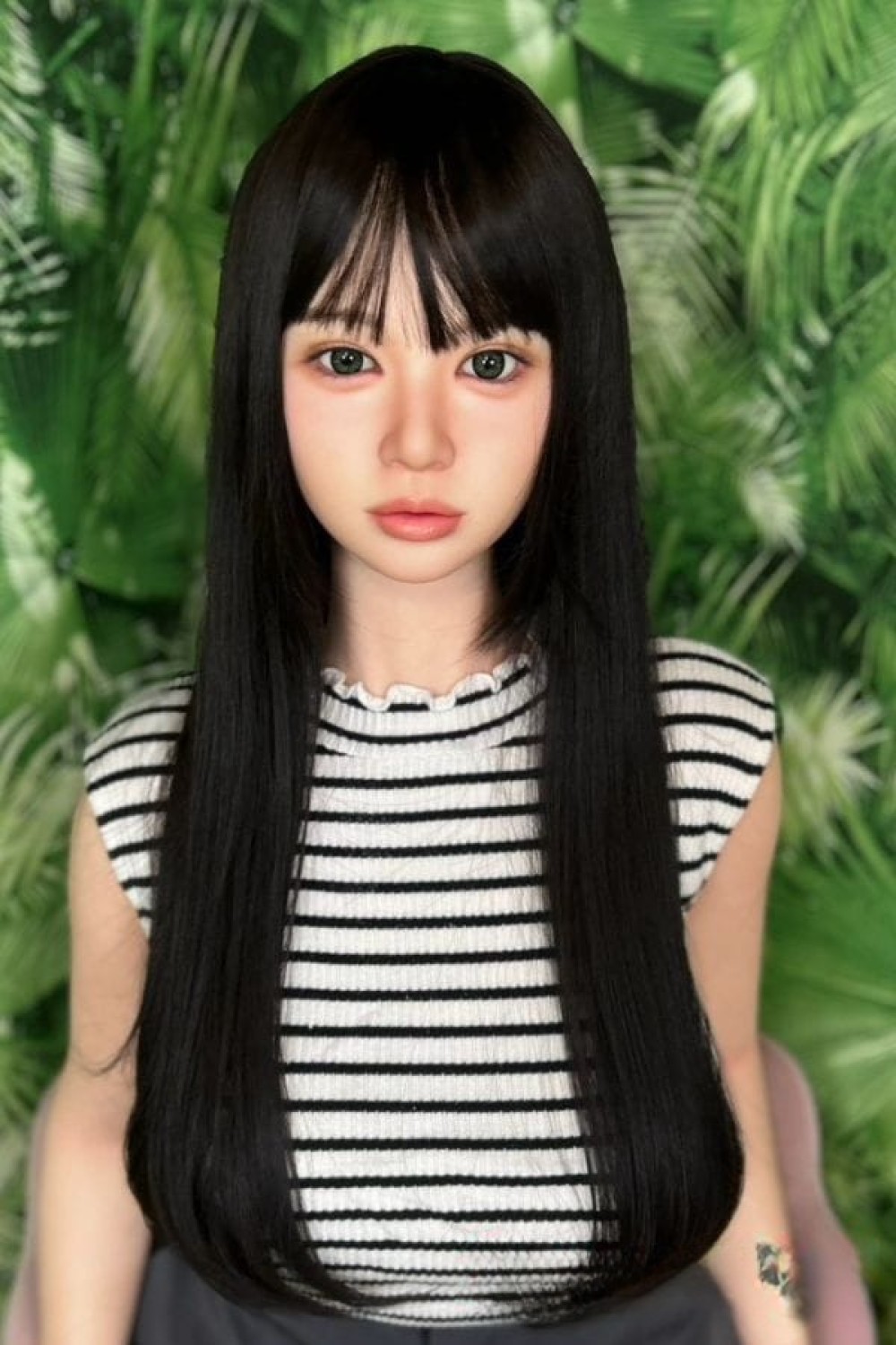 Cランク 中古ラブドール ヘッドRealLady R6ヘッド ボディブランド不明 156cm Eカップ フルシリコン ダッチワイフ 安い