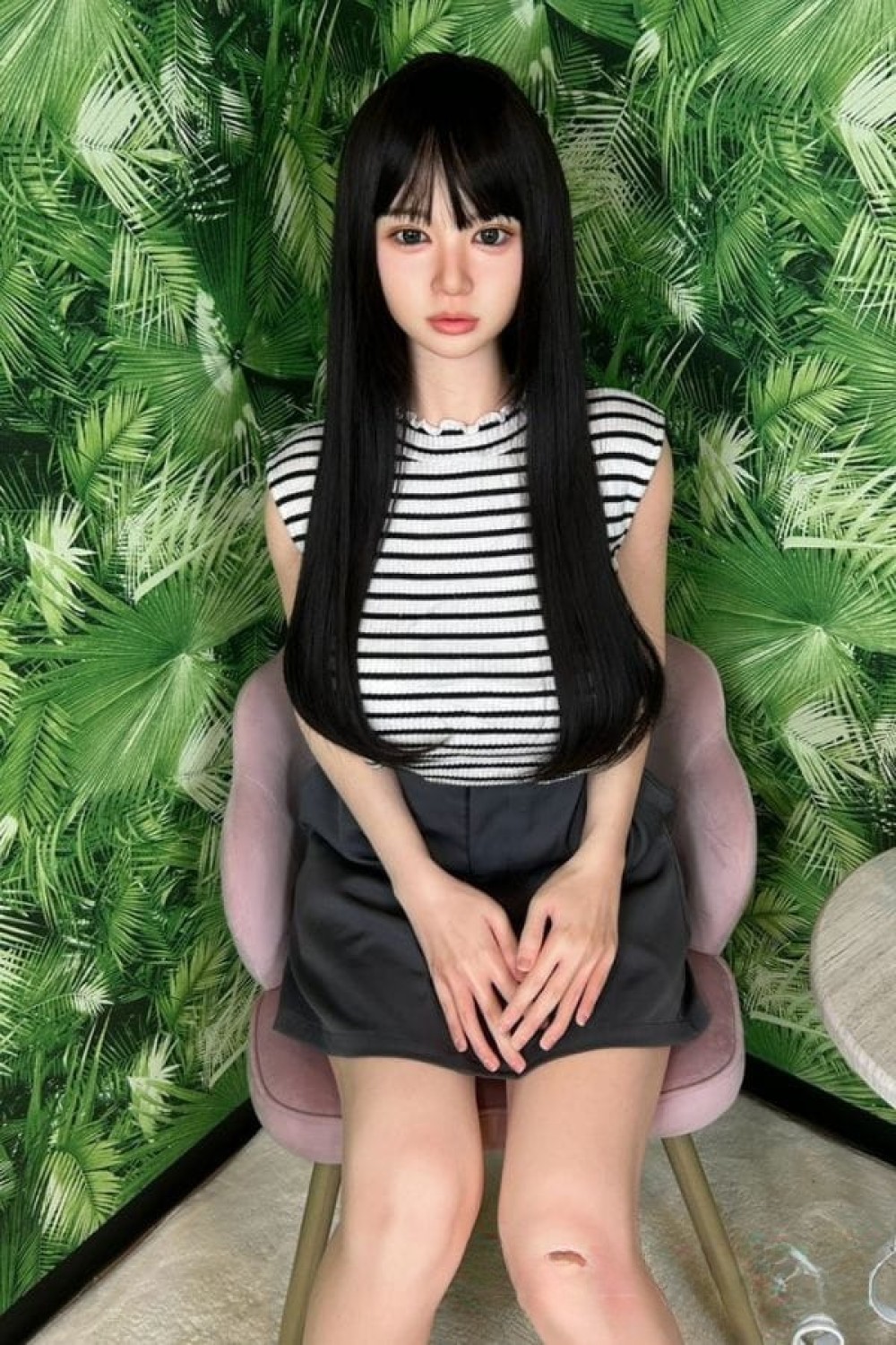 Cランク 中古ラブドール ヘッドRealLady R6ヘッド ボディブランド不明 156cm Eカップ フルシリコン ダッチワイフ 安い