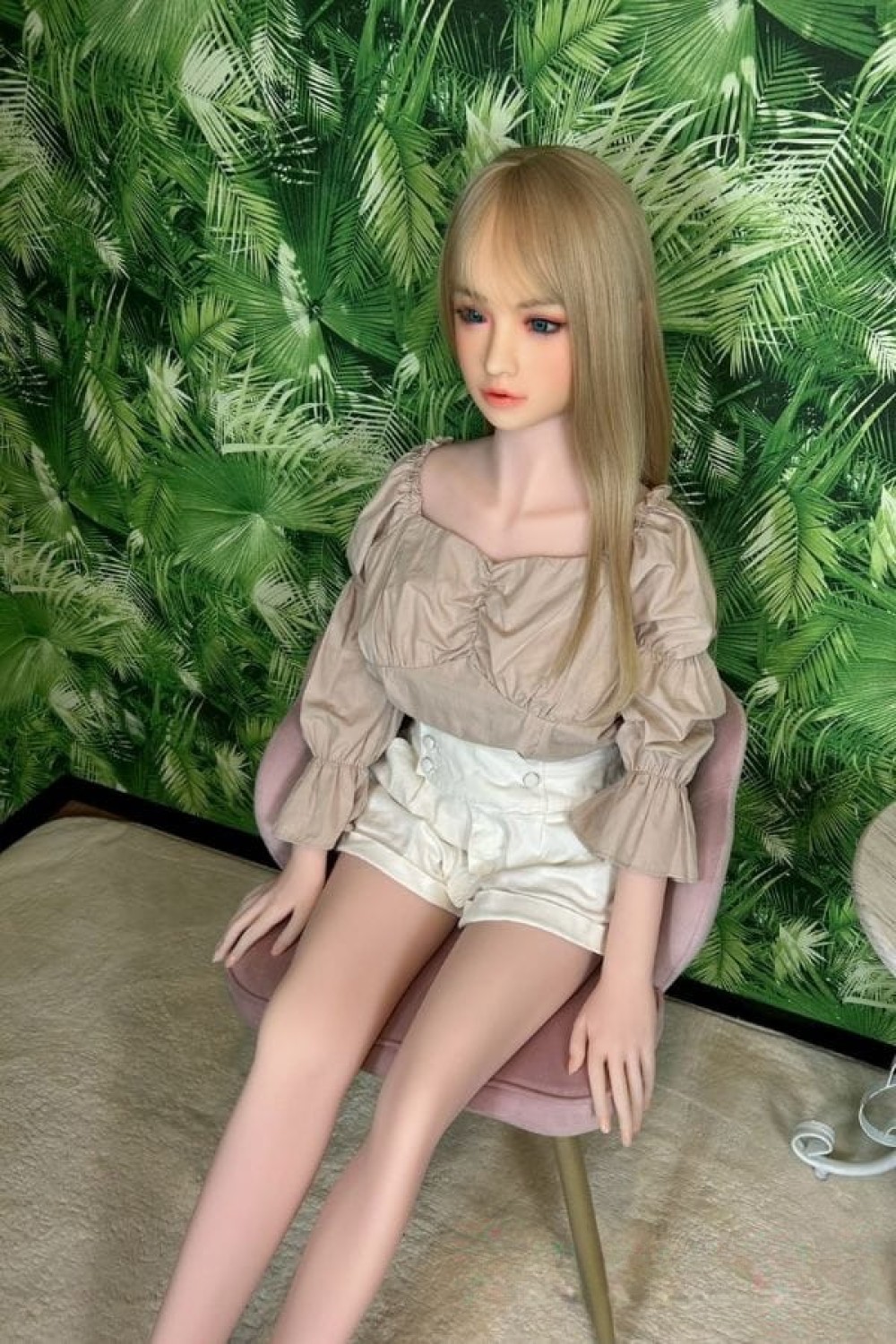 Bランク 中古ラブドール cosdoll シリコンヘッド+TPE製ボディ ダッチワイフ 安い