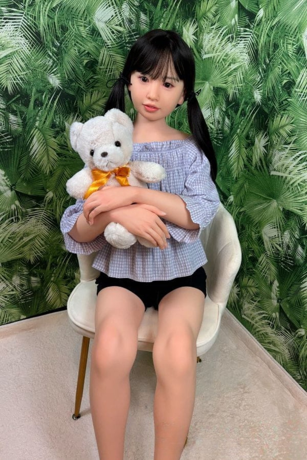 Bランク 中古ラブドール J-cute 149cm AGD01ヘッド 澪(ミオ)ヘッド バスト平 フルシリコン かわいい ダッチワイフ 安い