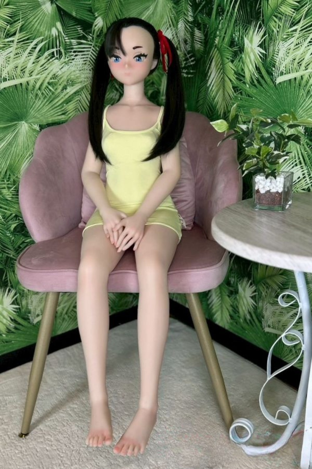 Aランク 展示品 即納 色気美人 95cm Maryヘッド AAカップ シリコン ラブドール ダッチワイフ 安い 中古