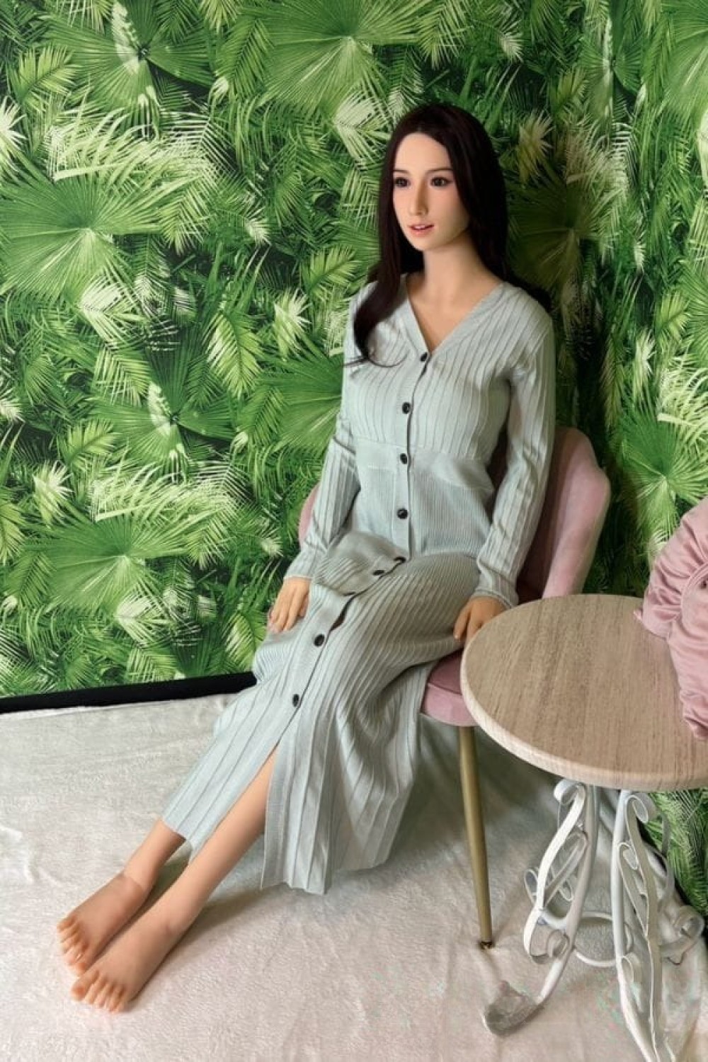 Cランク 中古ラブドール ブランド不明 171cm Dカップ シリコンヘッド+TPEボディ ダッチワイフ 安い