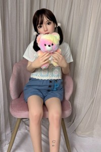 Aランク 中古ラブドール 国産メーカー 4woods 140cm 美品 フルシリコン ダッチワイフ 安い