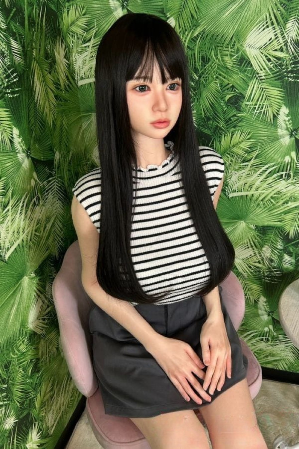 Cランク 中古ラブドール ヘッドRealLady R6ヘッド ボディブランド不明 156cm Eカップ フルシリコン ダッチワイフ 安い