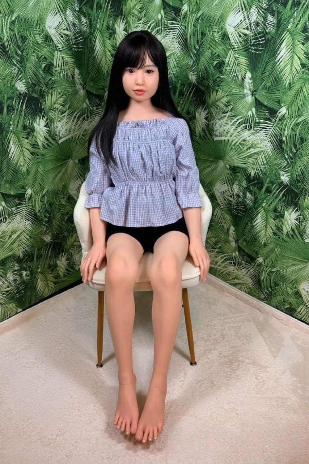 Bランク 中古ラブドール J-cute 149cm AGD01ヘッド 澪(ミオ)ヘッド バスト平 フルシリコン かわいい ダッチワイフ 安い
