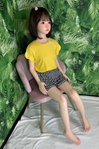 Bランク 中古ラブドール SHEDOLLヘッド+My Loli Waifuボディ 138cm 洛小夕ヘッド AAカップ フルシリコン ダッチワイフ 安い