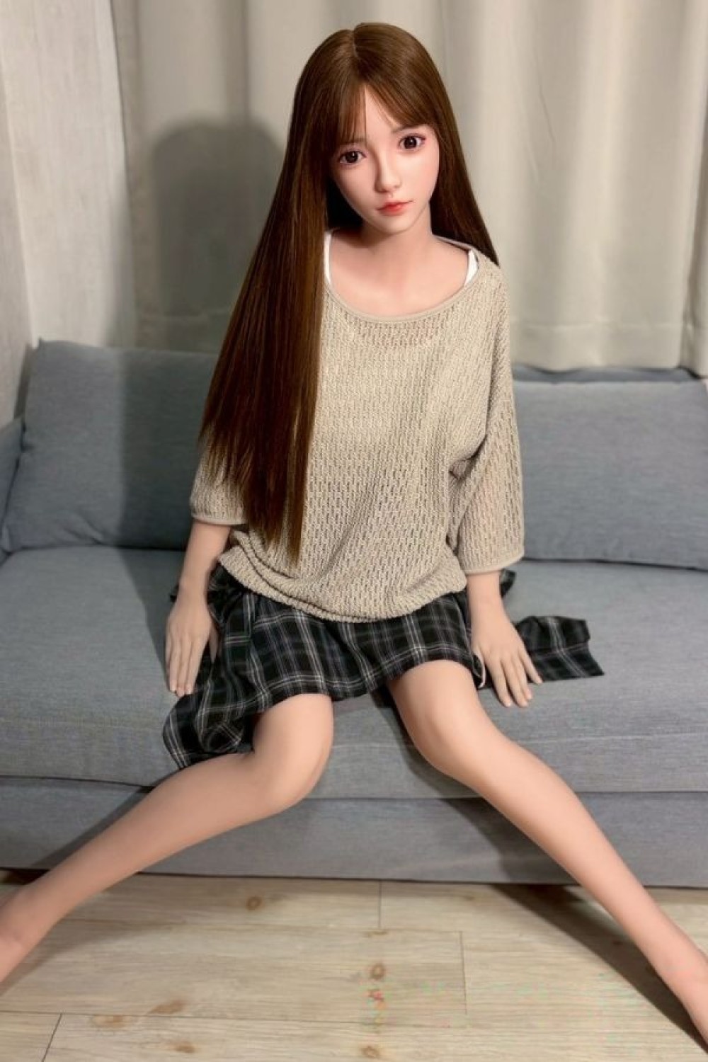 Bランク 中古ラブドール RealGirl C工場 158cm ds7ヘッド Eカップ シリコンヘッド+TPEボディ ダッチワイフ 安い