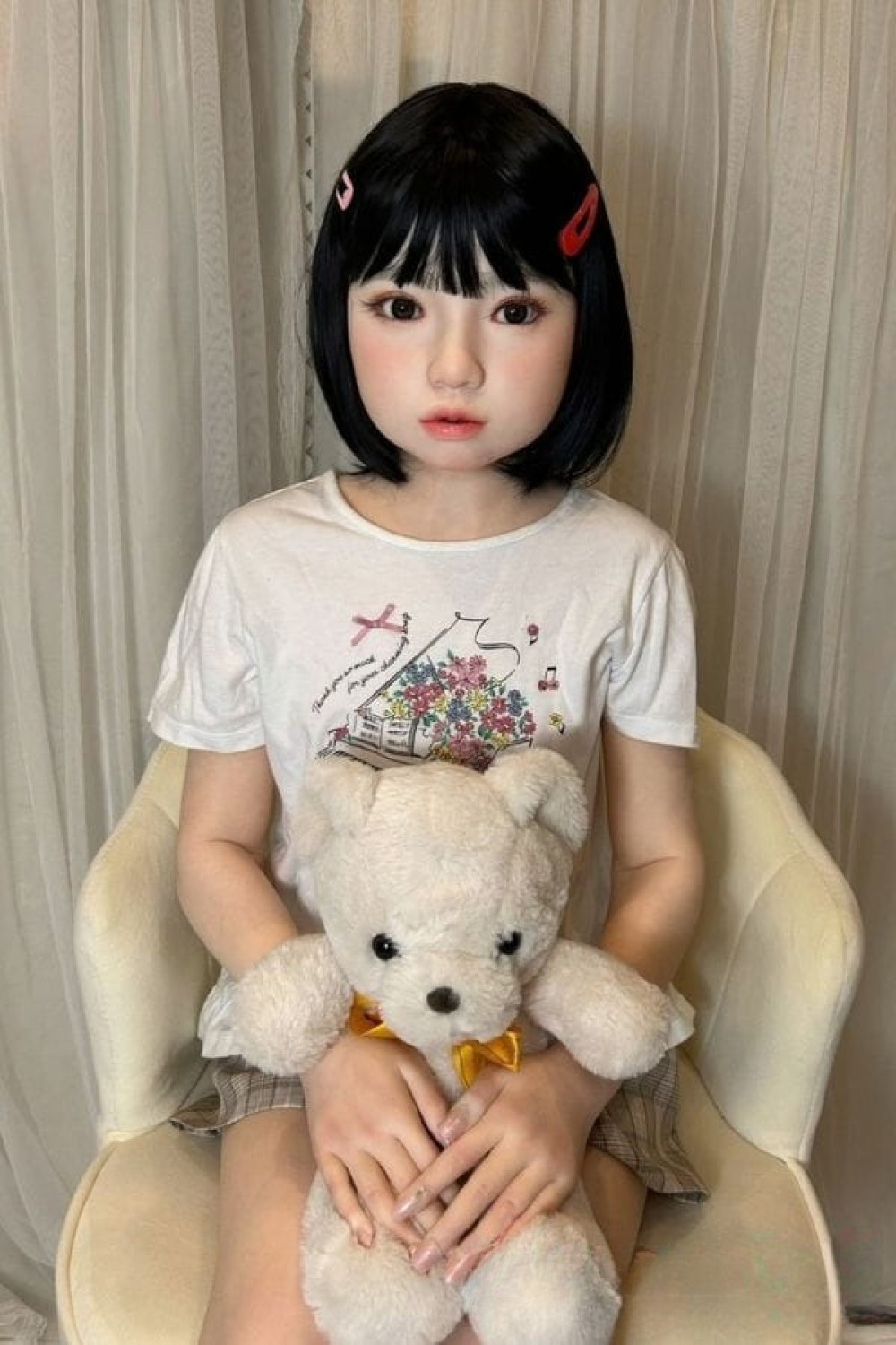 Cランク 中古ラブドール J-cute 128cm AGB35ヘッド 楓ヘッド バスト平 フルシリコン かわいい ダッチワイフ 安い
